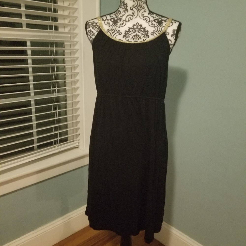 Style & Co. Petite Braid-Trim Dress